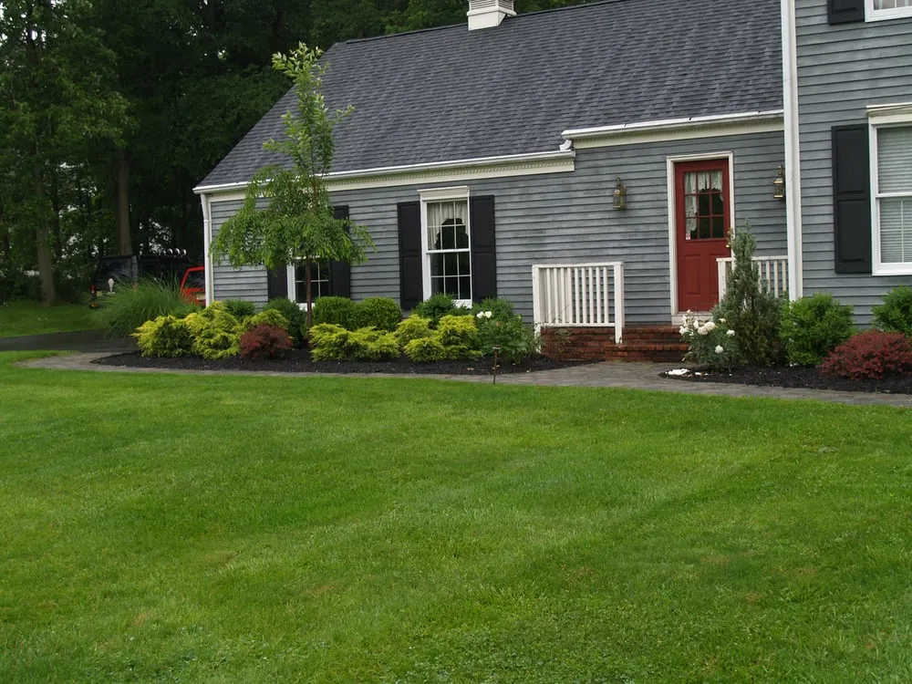 Affordable garden landscaping for homes in Randolph, NJ by Dabah Landscape Designs