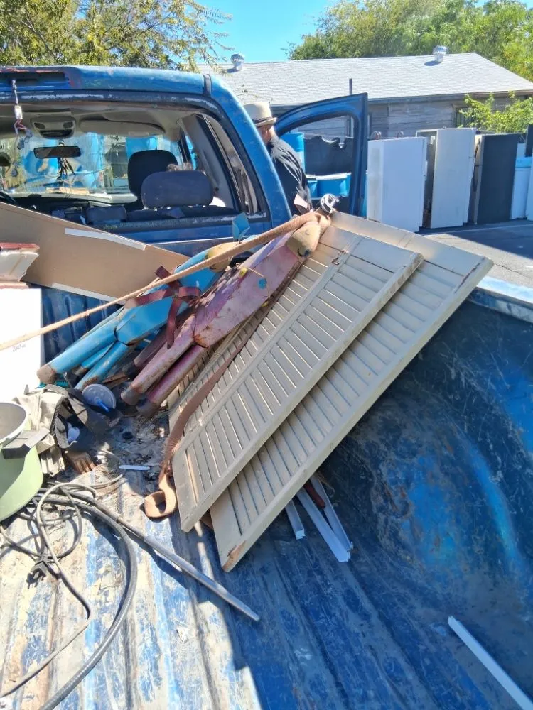 Top-rated yard cleanup service in San Antonio, TX by Dad And Son Junk Removal