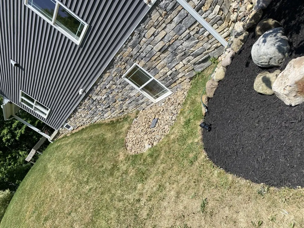 Custom yard cleanup service in Uniontown, OH by Dadismans Custom Landscaping