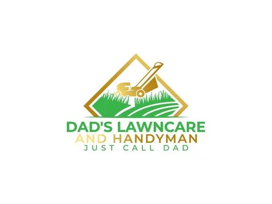 Dads Lawn Care And Handyman Service Logo