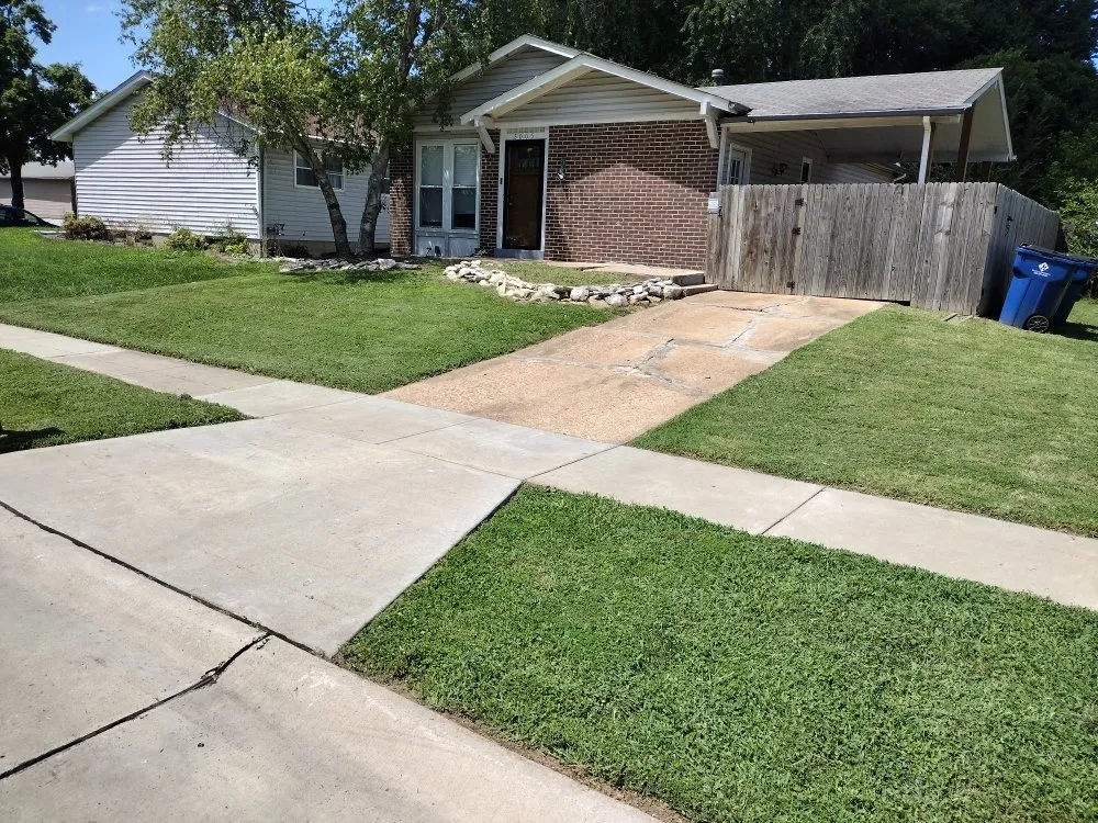 Trusted landscape installation with custom design in Granite City, IL by Dad's POV Lawn Care