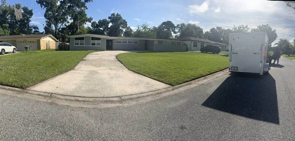 Affordable landscape installation in Orlando, FL by DAE Landscaping