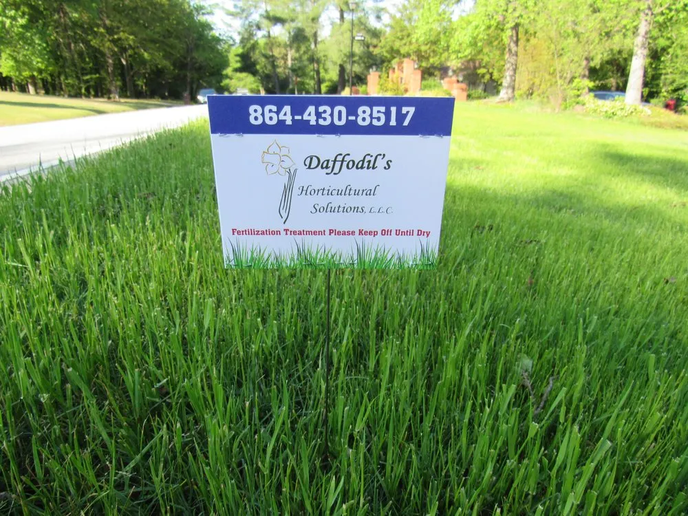 Top-rated outdoor landscaping with custom design in Fountain Inn, SC by Daffodil's Horticultural Solutions