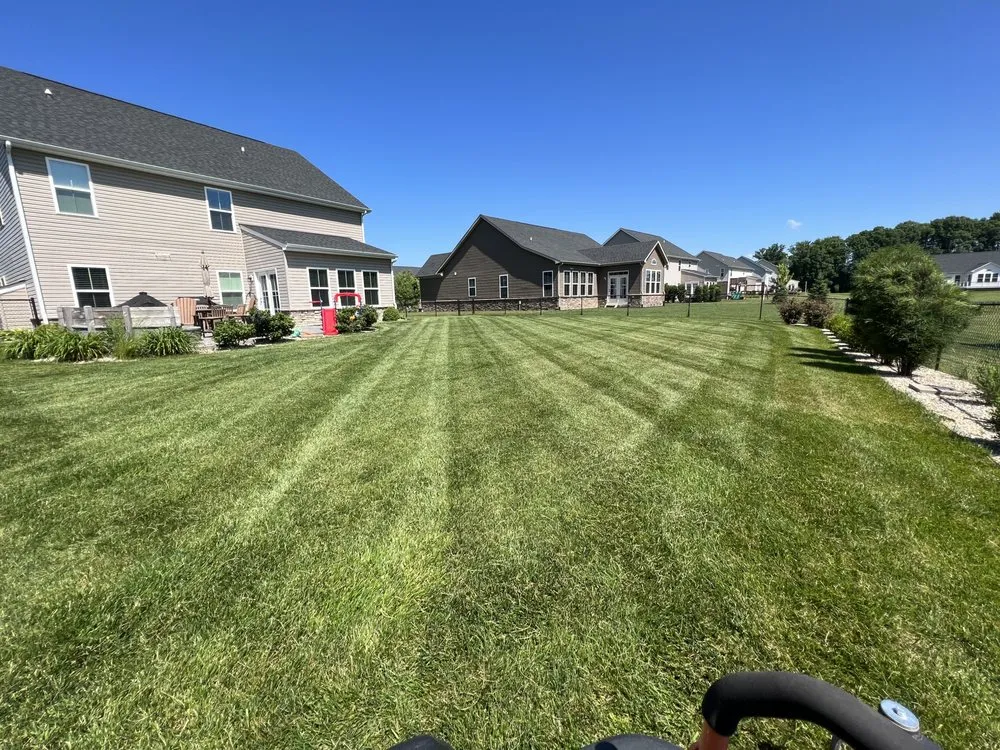 Affordable garden landscaping in Greenwood, IN by Dahl House Lawn Care