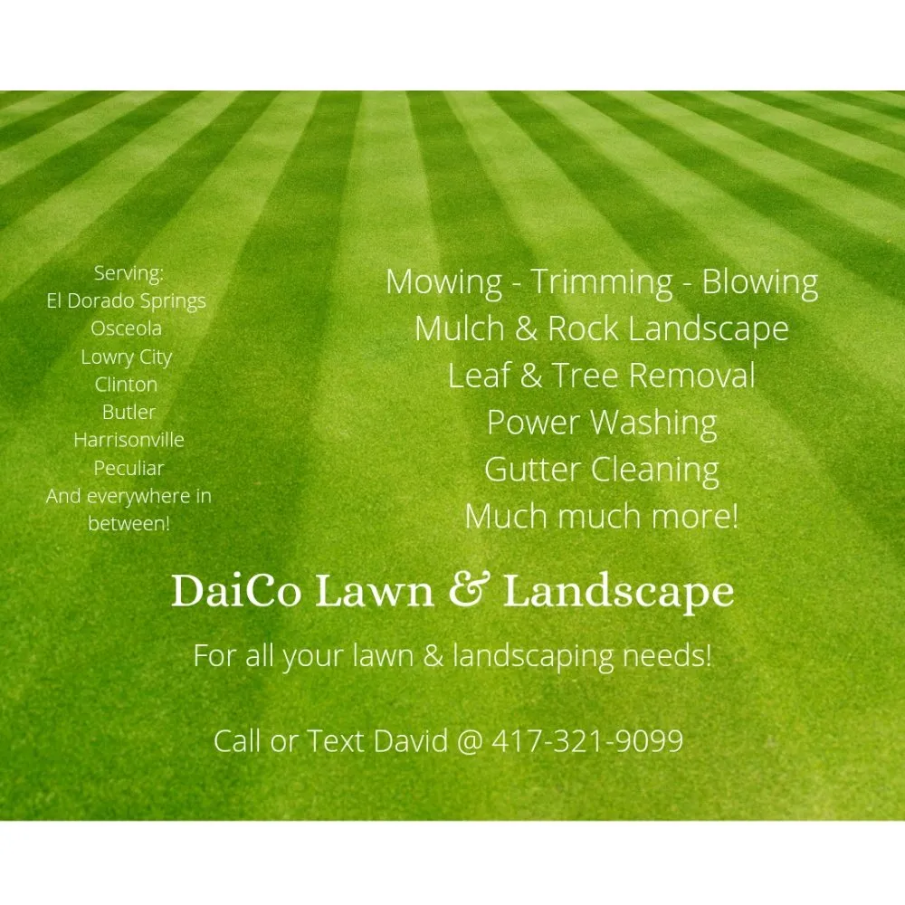 Top-rated yard cleanup service near you in Clinton, MO by DaiCo Lawn & Landscape