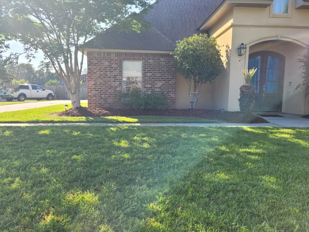 Expert landscape installation for homes across Denham Springs, LA - Daigre's Lawn Care