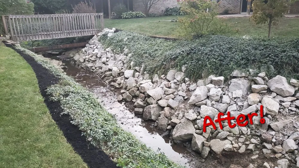 Affordable yard maintenance with custom design in Bellville, OH by Dailey's Lawncare
