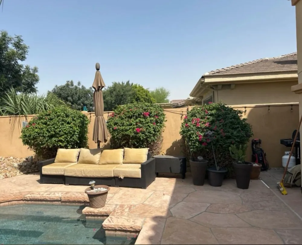 Top-rated lawn care service in Mesa, AZ by Daisy Roots Hardscape