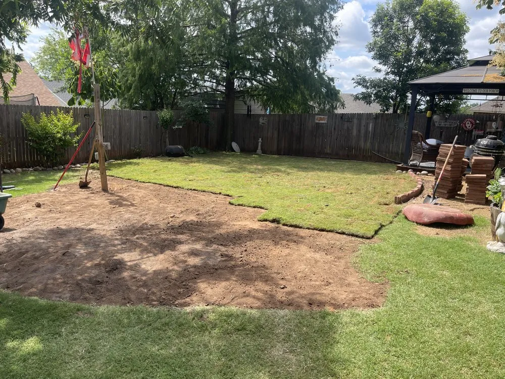 Affordable landscape design in Oklahoma City, OK by DAJ Enterprises