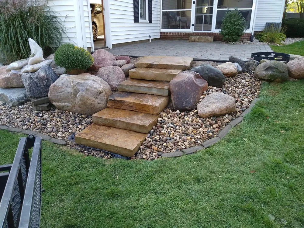 Trusted garden landscaping for outdoor upgrades in Marshall, MN by Dakota Boulders And Landscaping