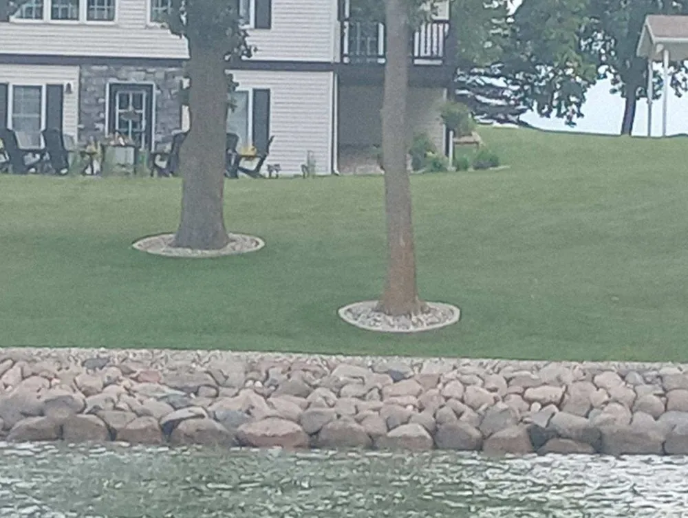 Local residential landscaping in Marshall, MN by Dakota Boulders And Landscaping