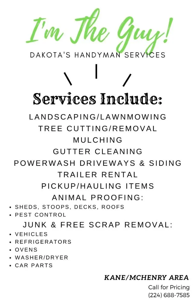 Reliable landscape design for outdoor upgrades in Hebron, IL by Dakota's Handyman Services