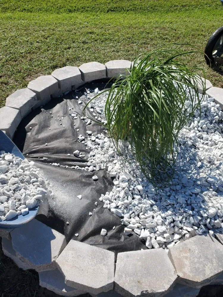 Custom landscape design for beautiful yards in North Fort Myers, FL by Dakota's Lawn & Tree Services