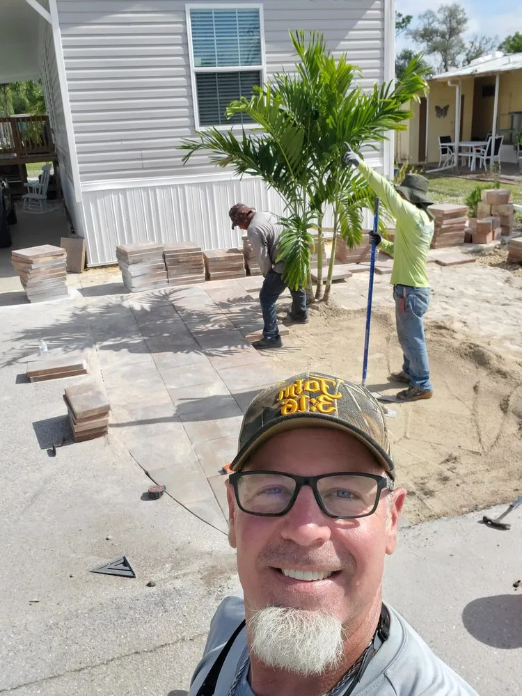 Top-rated garden landscaping for residential properties in North Fort Myers, FL by Dakota's Lawn & Tree Services