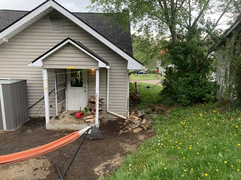 Custom garden landscaping for homes across Waynesville, NC - Dakotas Lawn Care and Junk Removal