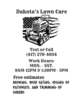 Dakota's Lawn Care Logo
