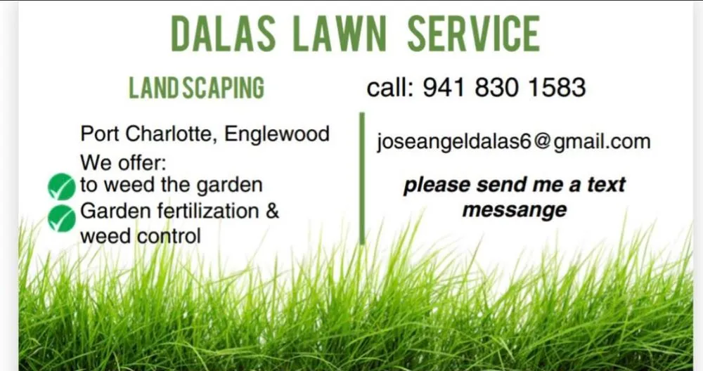 Local outdoor landscaping in Pt Charlotte, FL by Dalas Lawn Service