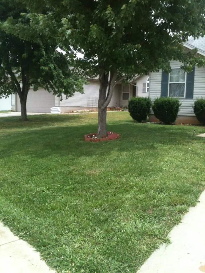 Affordable garden landscaping in Nixa, MO by Dale's Lawn Service