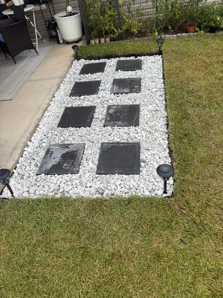 Custom outdoor landscaping for outdoor upgrades in Weddington, NC by Daley Outdoor Services