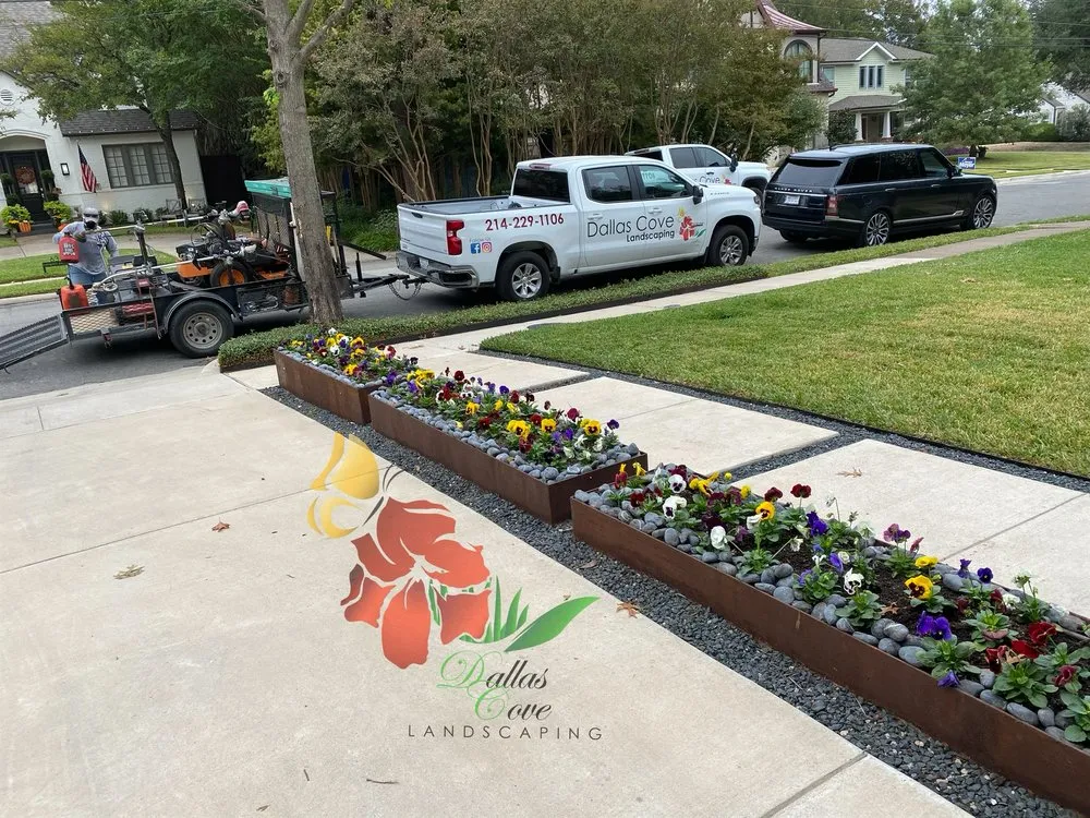 Affordable residential landscaping with custom design across Dallas, TX - Dallas Cove Landscaping