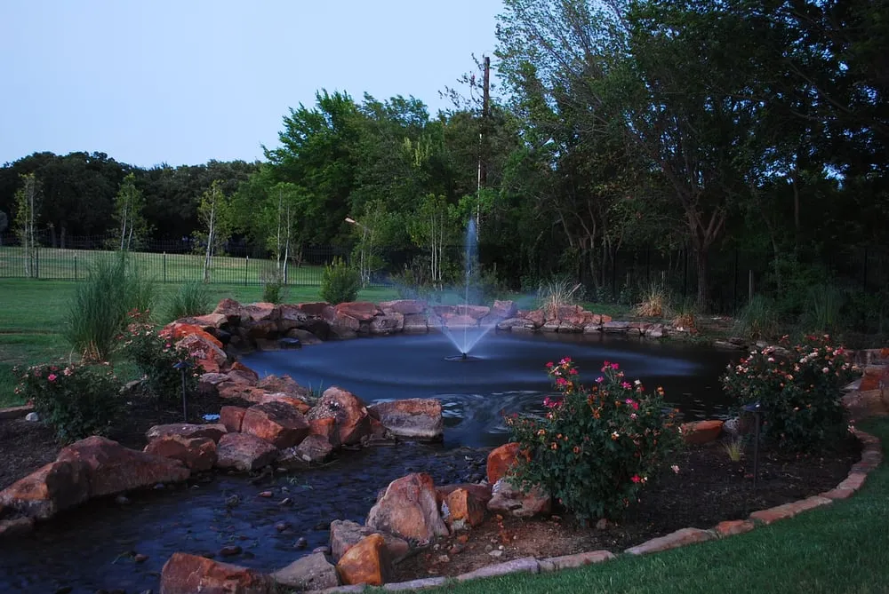 Custom lawn mowing service in Garland, TX by Dallas Curb Appeal Inc.