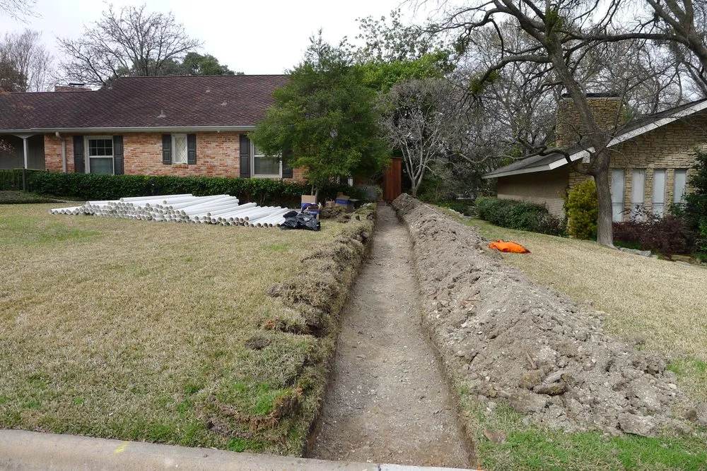 Local yard cleanup service in Dallas, TX - Dallas Drainage Solutions