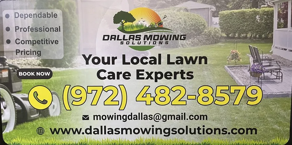 Professional lawn mowing service in Dallas, TX - Dallas Mowing Solutions