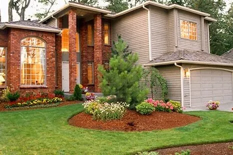 Professional residential landscaping in Wanatah, IN by Dallas Services