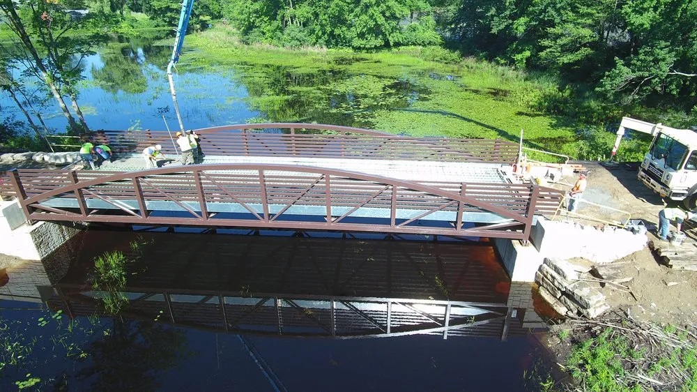 Professional landscape design in West Bridgewater, MA by D'Allessandro Corp.