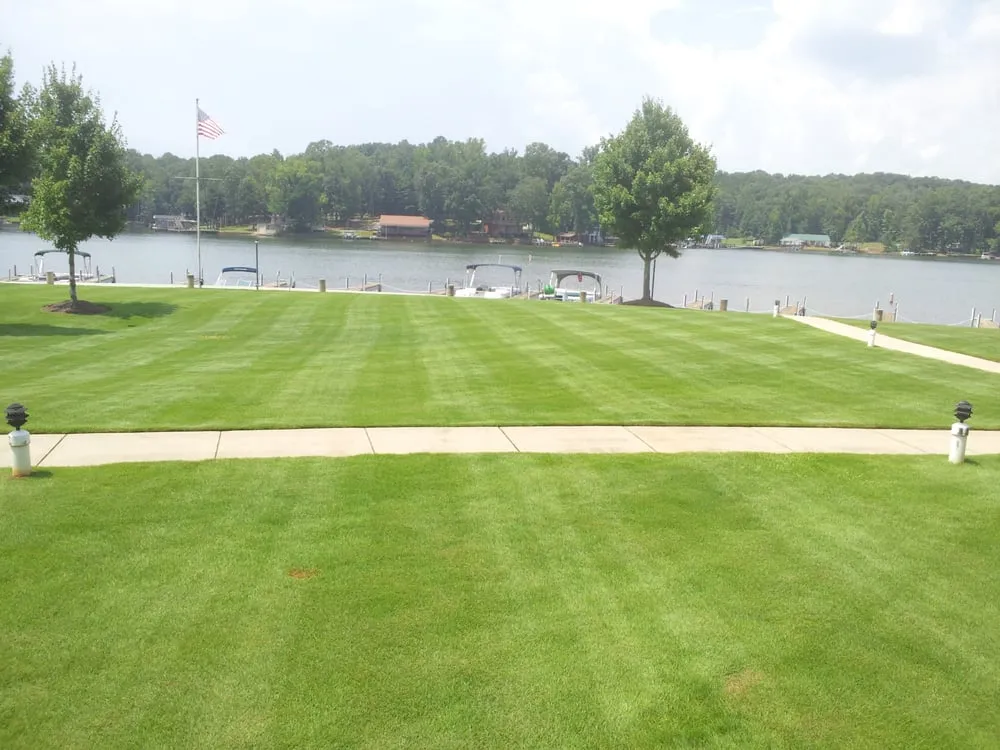 Affordable lawn mowing service for homes in Auburn, AL by Dalmatian Lawn and Landacape