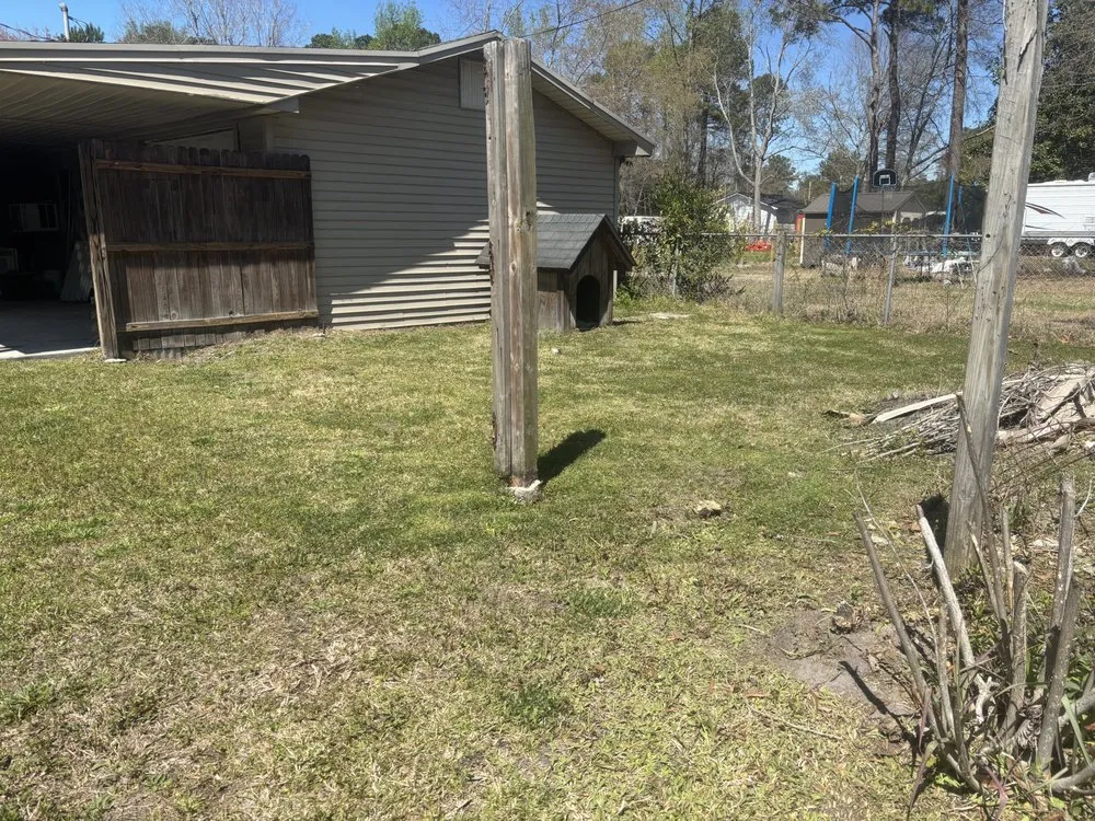 Local landscape installation with custom design in Saint Stephen, SC by Daltons Low Country Landscape
