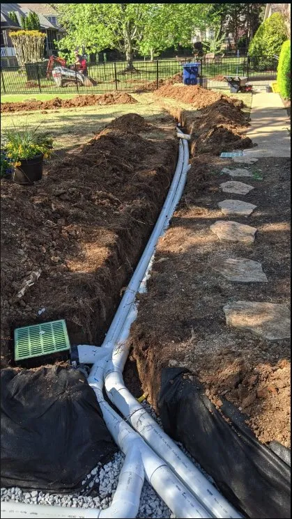 Custom garden landscaping in Arlington, TX by Dalworth Landscape Services