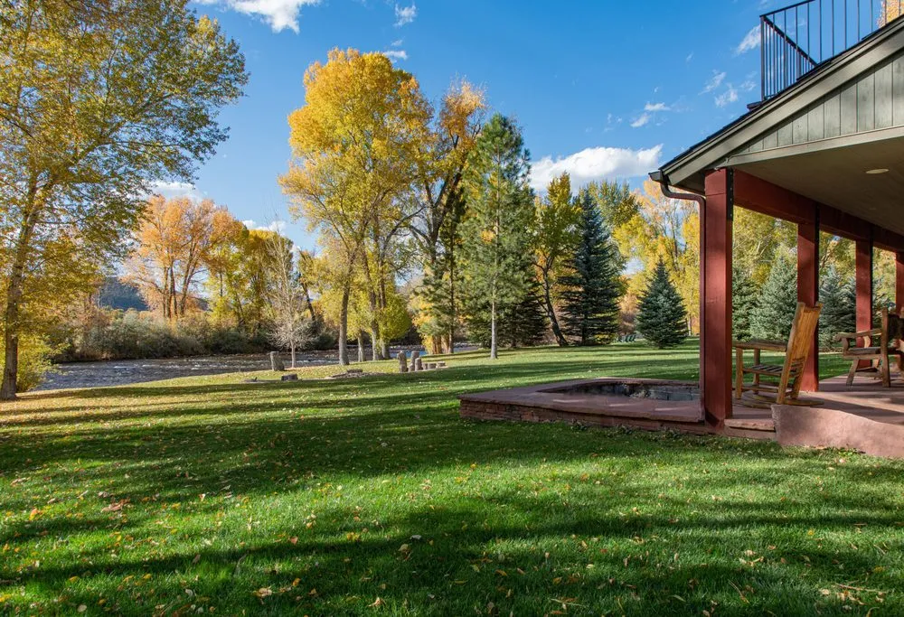 Custom garden landscaping in Basalt, CO by Daly Property Services