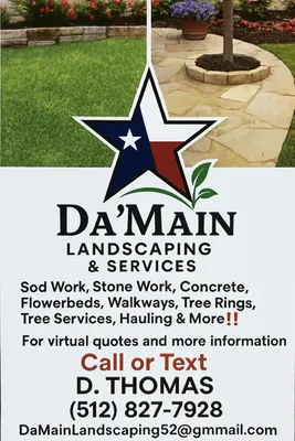 DaMain Landscaping & Services Logo