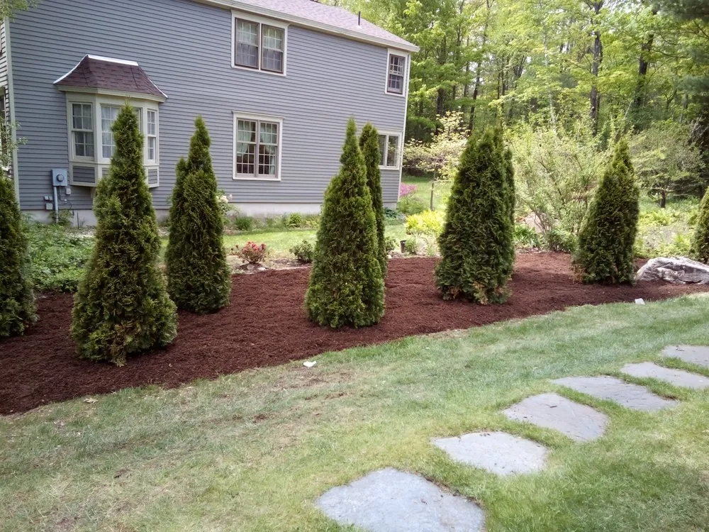 Local landscape installation for beautiful yards in Pittsfield, MA by Damasca Landscaping