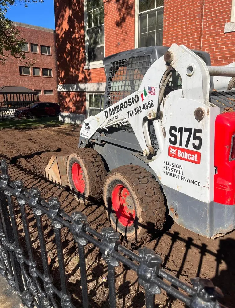 Top-rated lawn mowing service in Peabody, MA by D'Ambrossio Landscaping