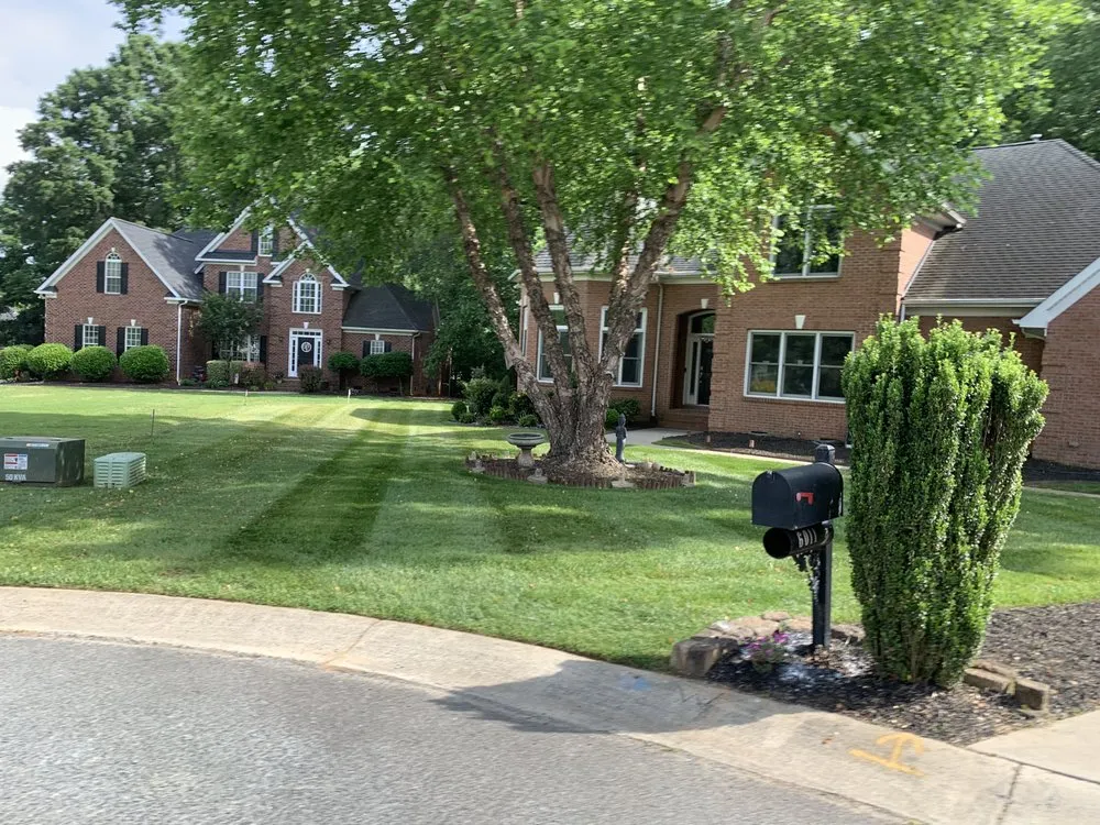Professional yard maintenance in Monroe, NC by Damians Lawn care & Landscaping