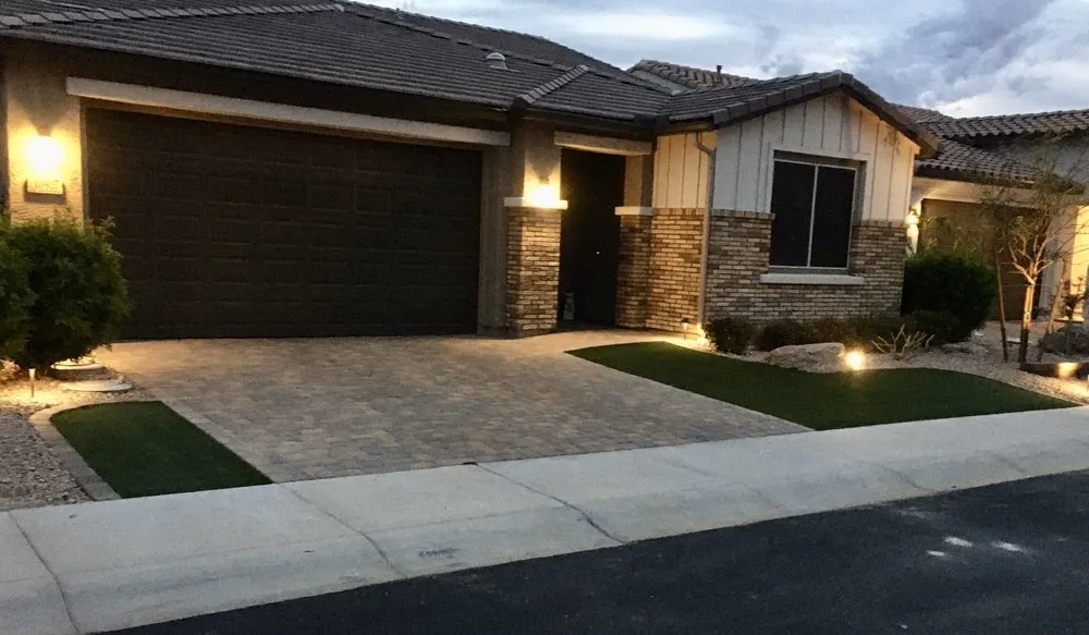 Custom garden landscaping for outdoor upgrades across Glendale, AZ - Damone Landscaping