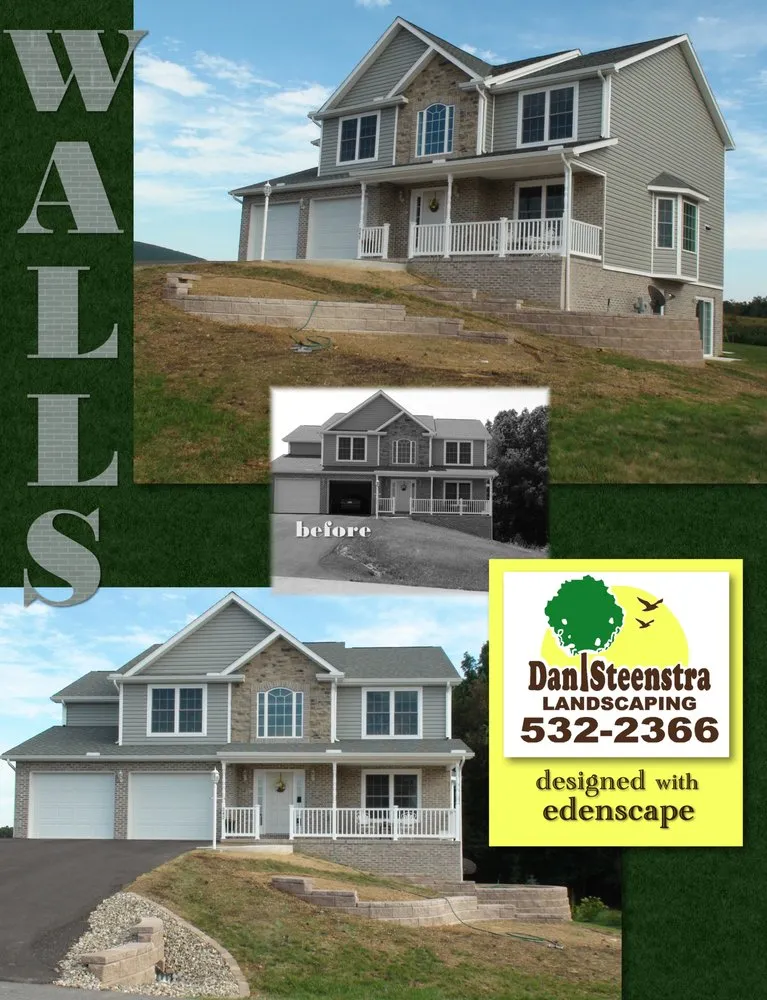 Trusted garden landscaping with custom design in Shippensburg, PA by Dan Steenstra Landscaping & Irrigation