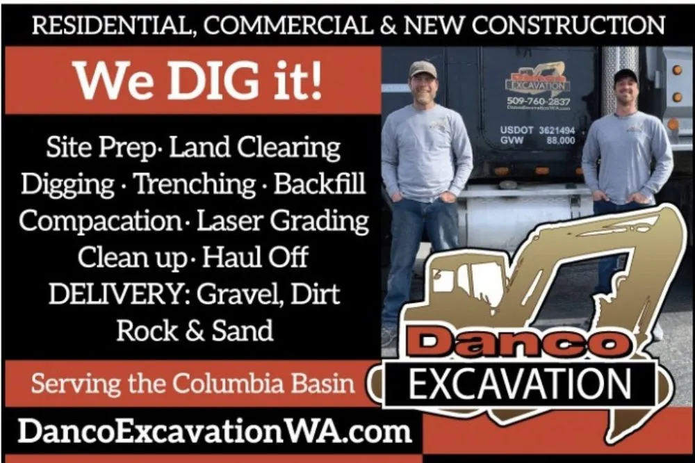Custom yard maintenance in Moses Lake, WA - Danco Excavation