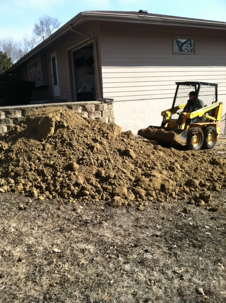 Professional landscape installation in Omaha, NE by Dandy Lawn Care