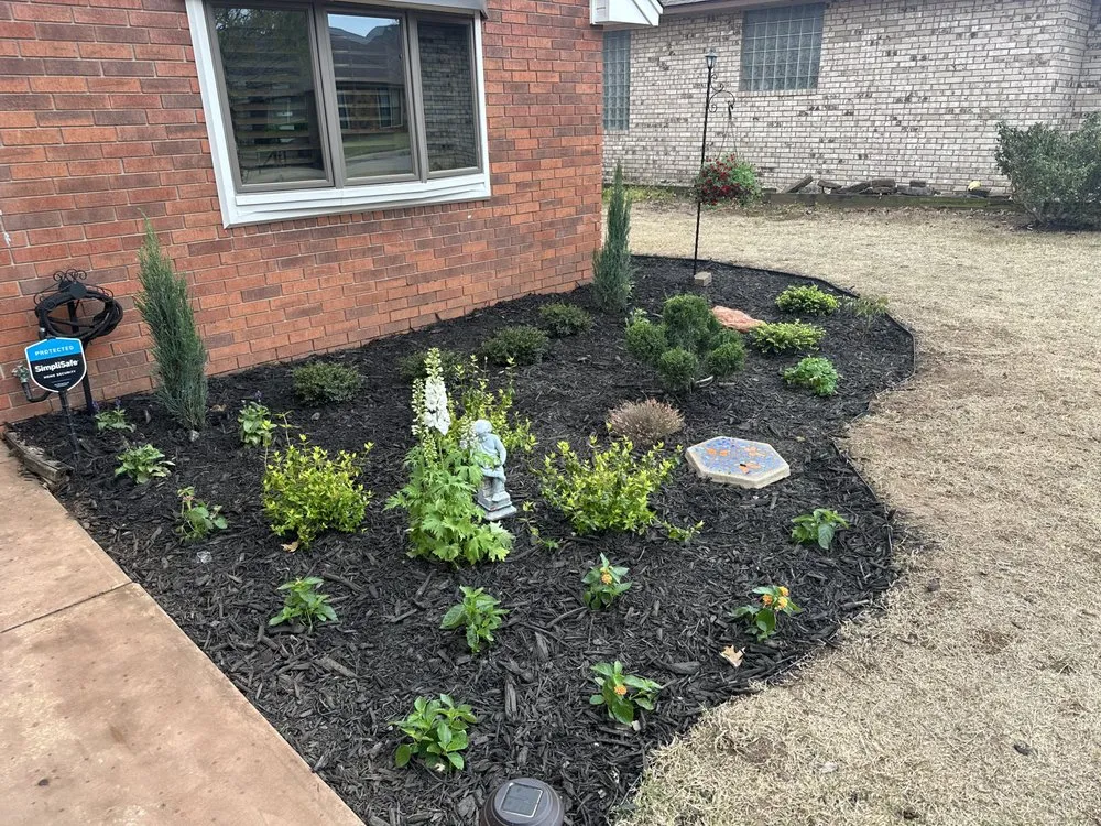 Professional landscape installation for homes in Stillwater, OK by Danel’s Landscaping & Design