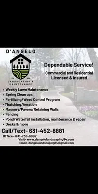 D'Angelo Landscaping & Maintenance