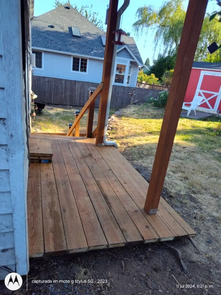 Custom landscape installation with custom design in Vancouver, WA by Daniel R & R Landscaping