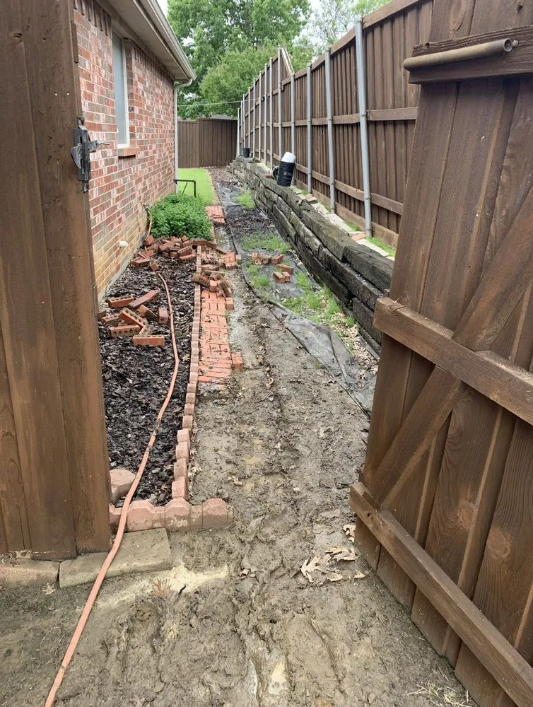 Professional landscape design for year-round maintenance in Lewisville, TX by Daniel's Irrigation and Landscape Services