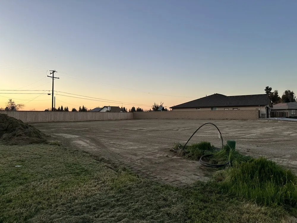 Custom landscape installation for residential properties in Clovis, CA by Daniel’s Land Service
