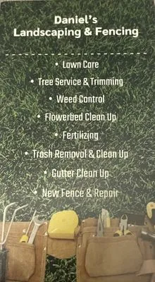 Daniel’s Landscaping & Fencing Logo