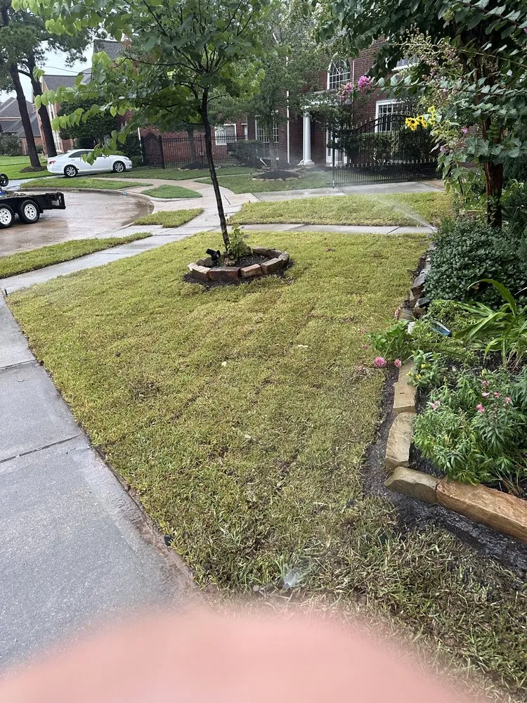 Professional yard cleanup service for year-round maintenance in Magnolia, TX by Daniel’s Landscaping and Irrigation