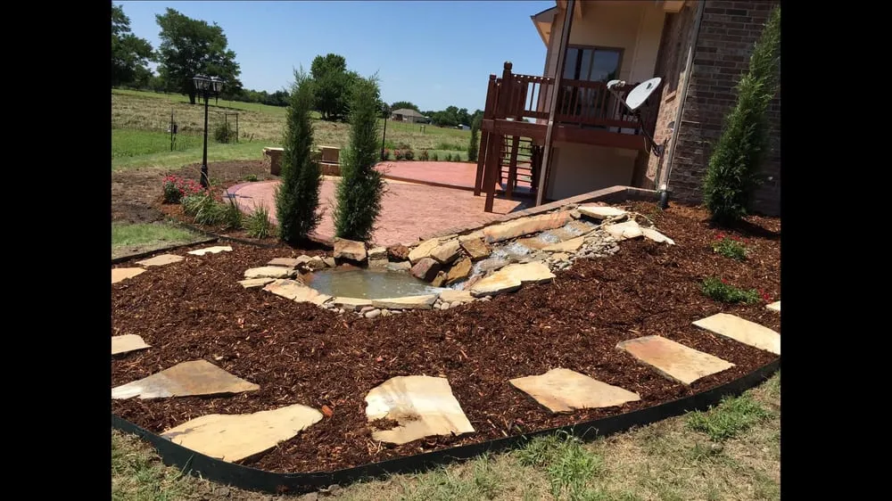 Trusted landscape installation for beautiful yards in Wichita, KS by Daniel's Lawn & Landscaping Service