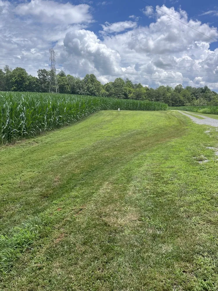Local landscape installation in Rocky Mount, VA by Daniel’s Lawn Care